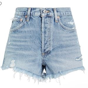 Agolde Parker Denim Shorts